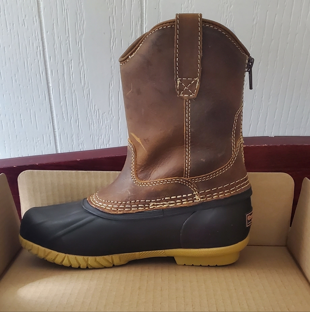 Georgia Boot Brown and Black Outdoor Boots